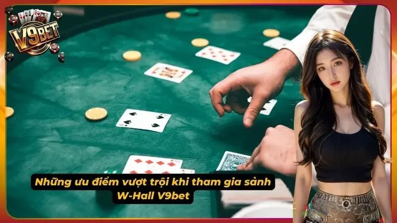 Live Casino W-Hall V9BET | Baccarat, Roulette, Rồng Hổ 2 Hình minh họa các game live casino trong sảnh W-Hall V9BET