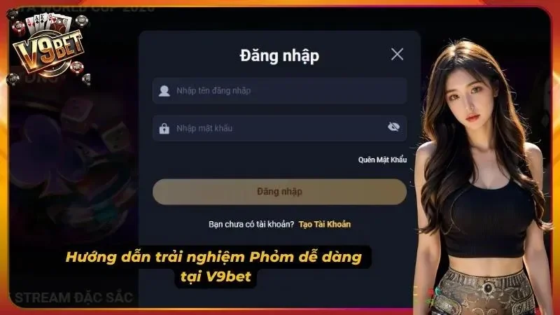 Phỏm V9BET | Luật Chơi Tá Lả, Cách Tính Điểm & Gửi Bài 4 Ảnh minh họa thao tác trong Phỏm V9BET