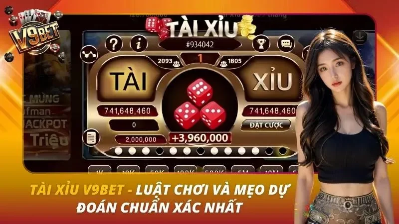 Tài Xỉu V9BET | Cách Chơi, Luật Xúc Xắc & Cửa Cược